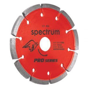 Spectrum RX6 Pro Mortar Rake Diamond Blade 115mm