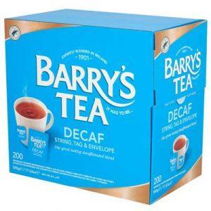 Barrys Tea Decaf String Tag & Envelope Tea Bags 500g