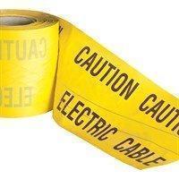 Detectable Underground Warning Tape - Electrical Cable