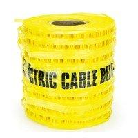 Detectable Underground Mesh Warning Tape - Electric Cable