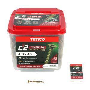 clamp fix woodscrew tubs
