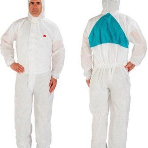 3M 4520 5/6 Coverall White/Green