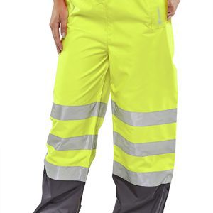 Belfry Trousers Yellow / Navy
