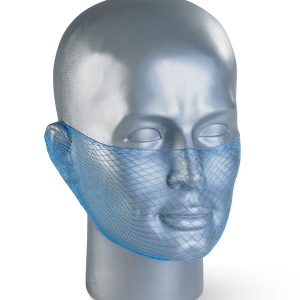 Disposable Beard Snood Mesh Blue (Pk12)