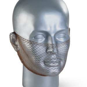 Disposable Beard Snood Mesh Brown (Pk12)