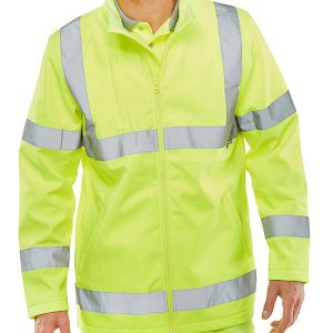 Soft Shell Lightweight Hi-Vis Jacket