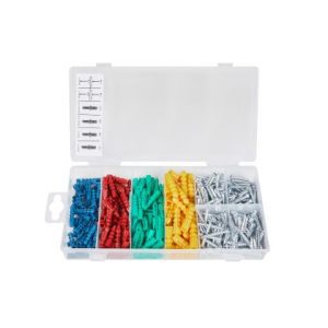 Assorted Anchor And Metal Screw Set (285pc)