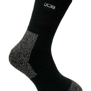 JCB Thermasocks With Extended Achilles Black/Grey