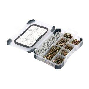 Mixed Tray - Screws Plug & Drill Bit (251pc)