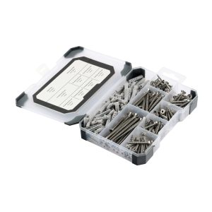 Mixed Tray - A2 Stainless Screws Plug & Drill Bit (251pc)