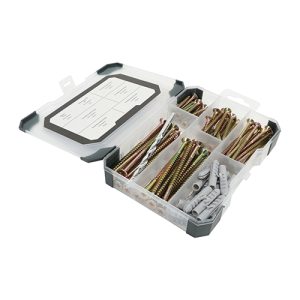 Mixed Tray - Screws Plug & Drill Bit (91pc)
