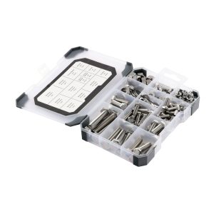 Mixed Set Screws, Nuts and Washers Tray (199pc)