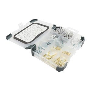 Mixed Hooks & Eyes Tray (133pc)