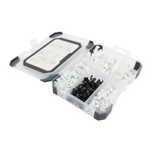 Mixed Cable Clips Tray (290pc)