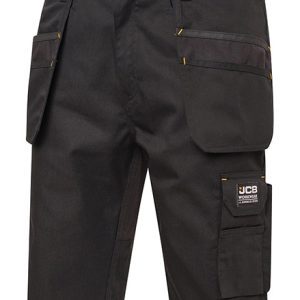 JCB D+27 Trade Black Hybrid Stretch Shorts