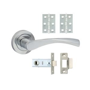 Edleston Lever On Rose Internal Door Latch Packs