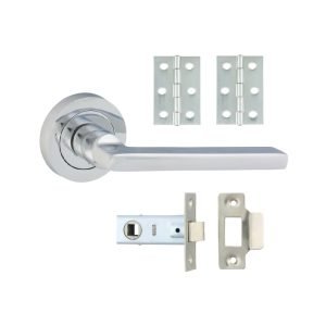 Radmore Lever On Rose Internal Door Latch Packs