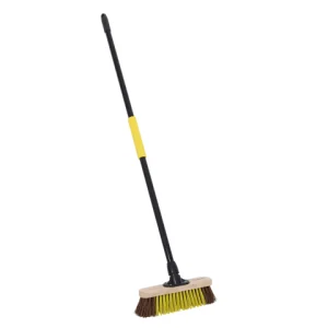 BULLDOZER Dual Fill Broom - Natural Bristles