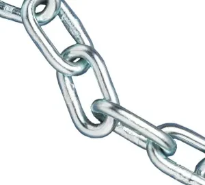 Welded Link Chain - Zinc Plated