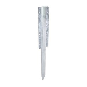 Double Railway Sleeper Ground Spike - Straight